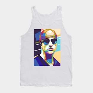 M Shadows - Avenged Sevenfold Background Tank Top